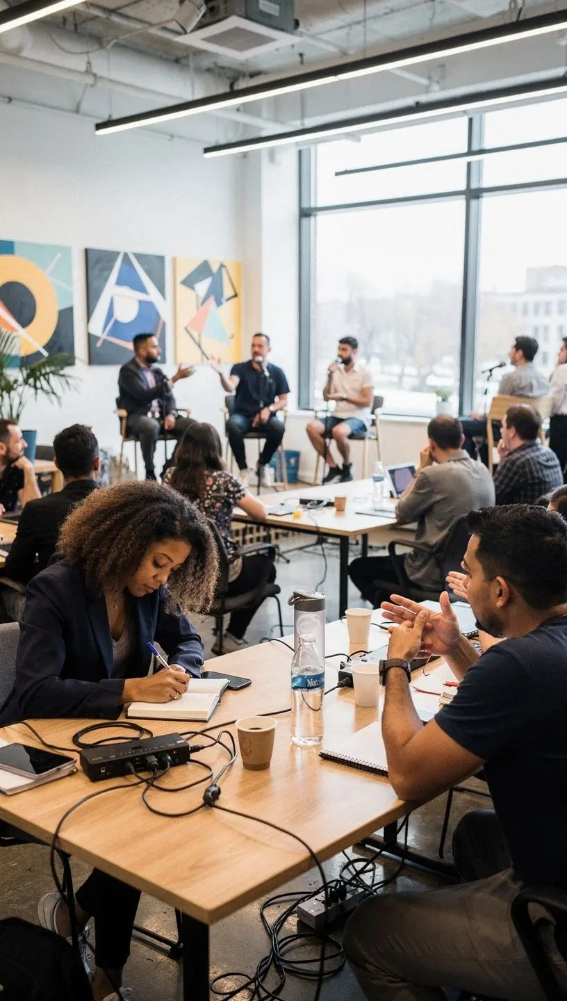 Social media strategies for promoting offline events.