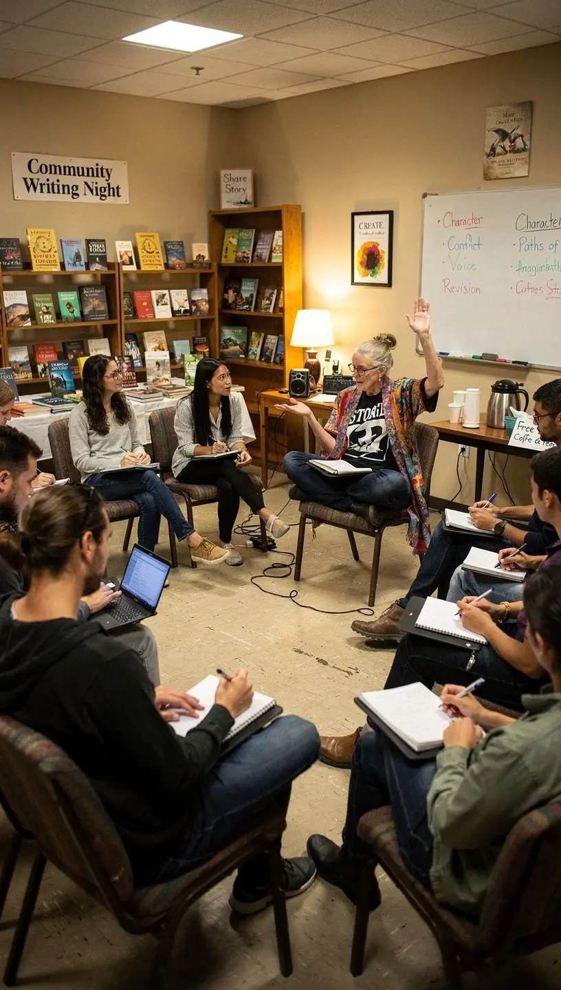 Team strategy meeting